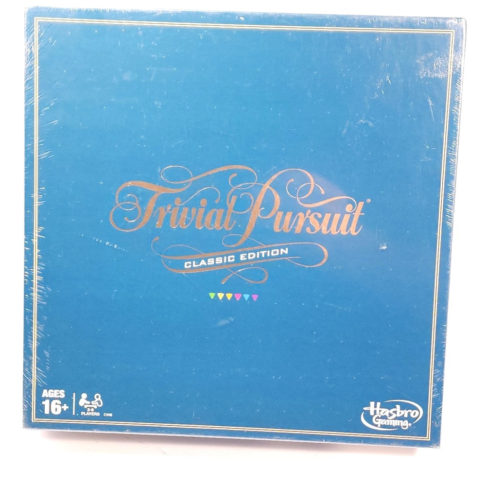 Trivial Pursuit Board Game Classic Edition New & Sealed‎ Still in Plastic